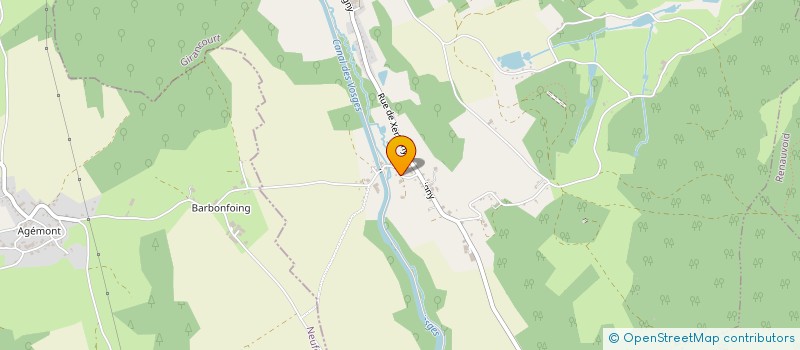 localisation de l'entreprise YEBE  GIRANCOURT