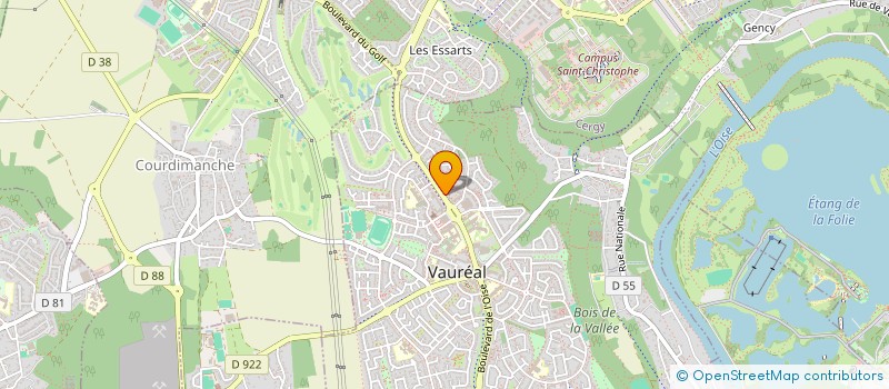 localisation de l'entreprise YEBO  VAUREAL