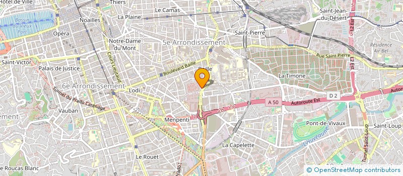 localisation de l'entreprise YEBOAH ENDUIT à MARSEILLE 10EME