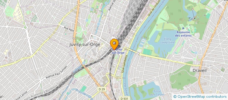 localisation de l'entreprise YED  JUVISY-SUR-ORGE