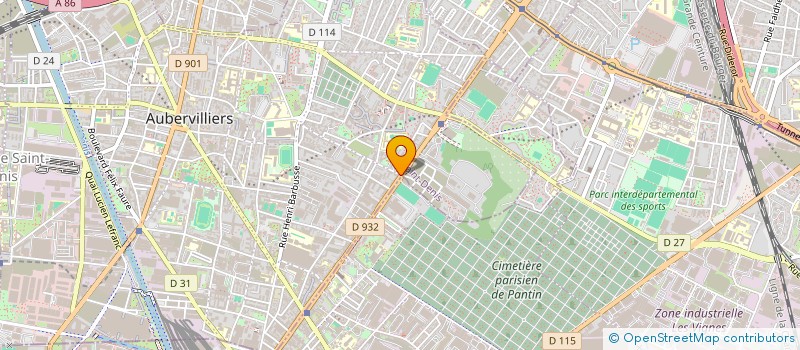 localisation de l'entreprise YEDDER TAXI  AULNAY-SOUS-BOIS