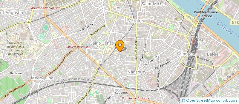 localisation de l'entreprise YEESSALGUI TRANSPORTS à BORDEAUX