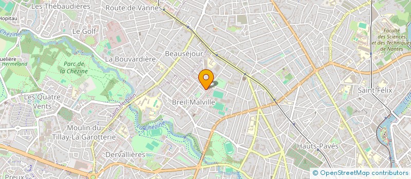localisation de l'entreprise YEGIN FACADE à NANTES