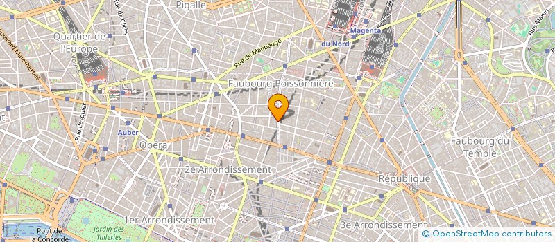 localisation de l'entreprise YEIN FRANCE  PARIS