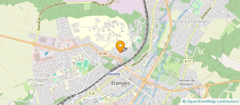 localisation de l'entreprise YEKACHI  ETAMPES