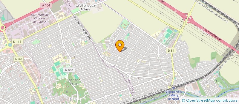 localisation de l'entreprise YEKAVA  MITRY-MORY