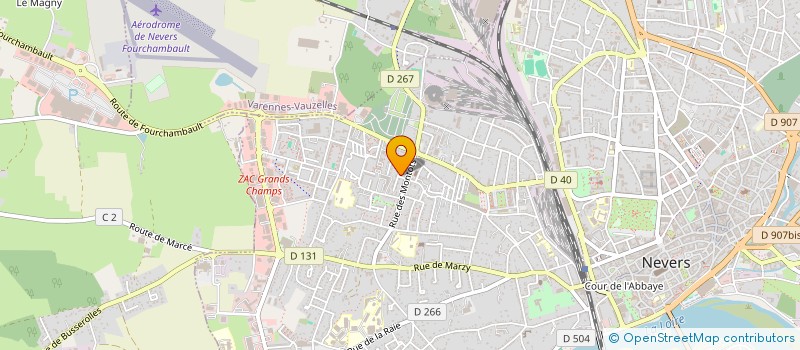 localisation de l'entreprise YEL AUTO à NEVERS