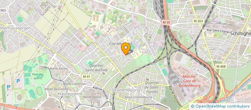 localisation de l'entreprise YEL BATIMENT à STRASBOURG