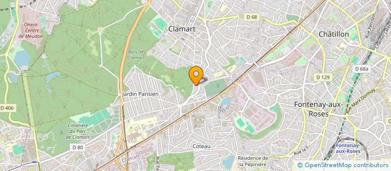 localisation de l'entreprise YEL'KAYE - AVENIR SOLIDAIRE à CLAMART