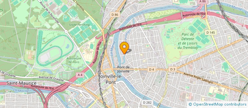 localisation de l'entreprise YELADIM PATRIMOINE à JOINVILLE-LE-PONT