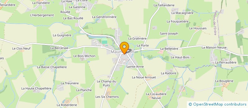 localisation de l'entreprise YELETEBAN  VALLONS-DE-L'ERDRE