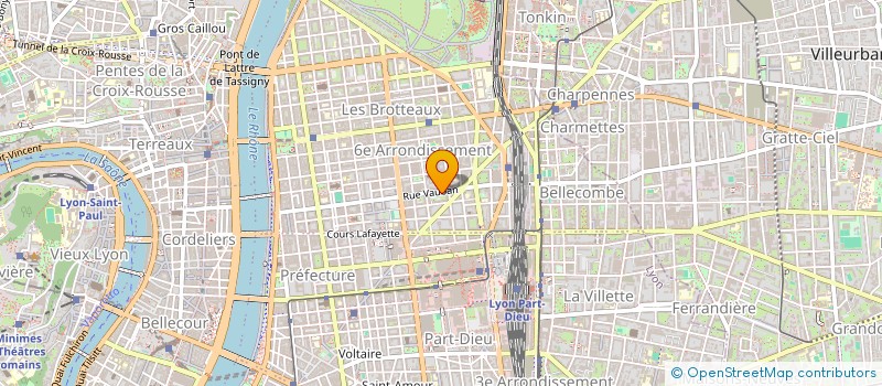 localisation de l'entreprise YELITA à LYON