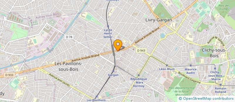 localisation de l'entreprise YELIZ à LES PAVILLONS-SOUS-BOIS
