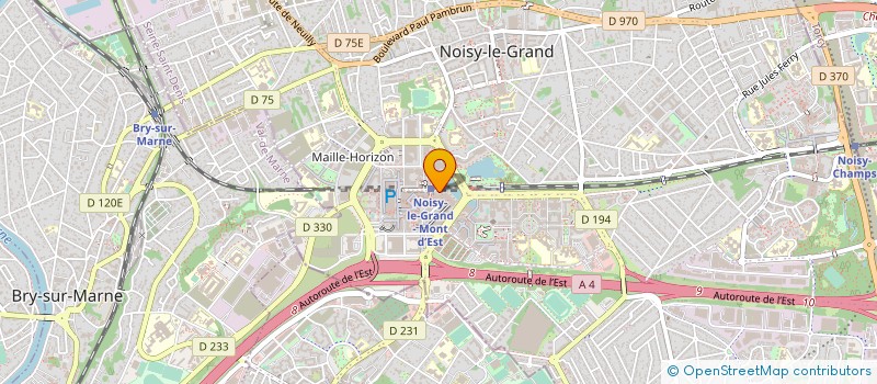 localisation de l'entreprise YELIZ à NOISY-LE-GRAND