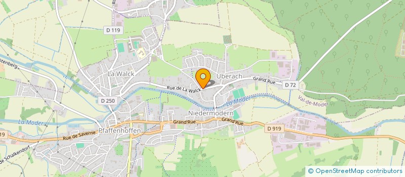 localisation de l'entreprise YELKO  VAL-DE-MODER