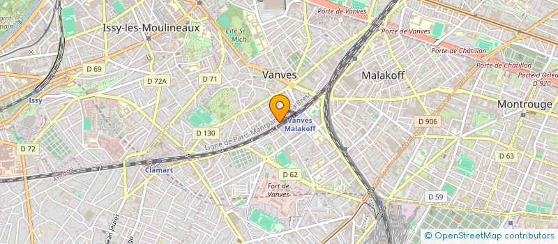 localisation de l'entreprise YELL IT OUT  VANVES