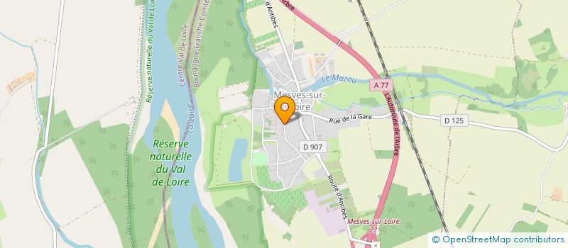 localisation de l'entreprise YELLING MEDIA à MESVES-SUR-LOIRE