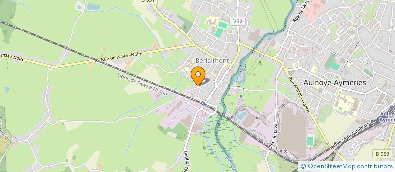 localisation de l'entreprise YELLO  BERLAIMONT