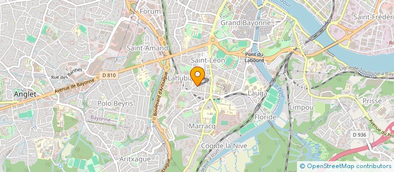 localisation de l'entreprise YELLOW à BAYONNE