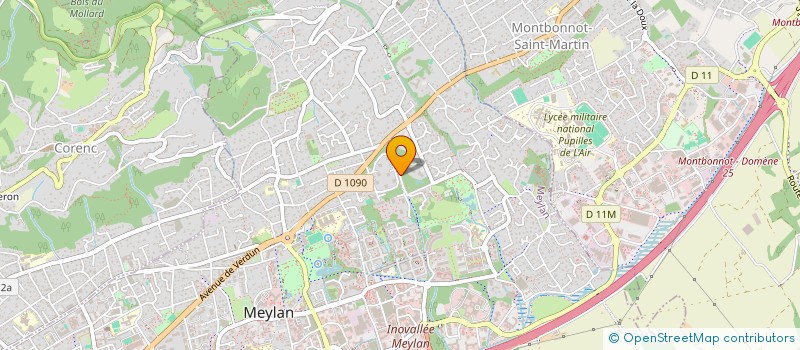 localisation de l'entreprise YELLOW  MEYLAN