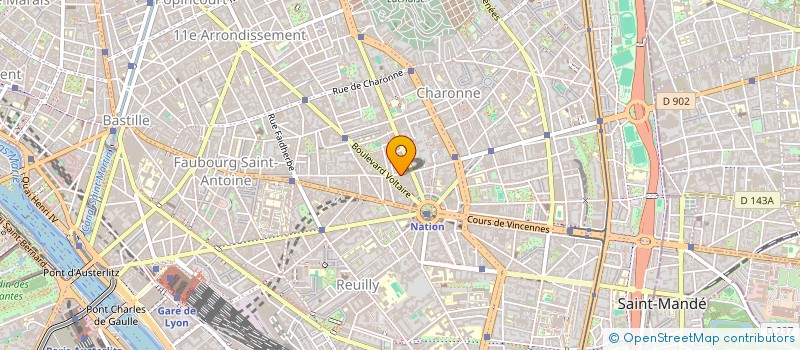 localisation de l'entreprise YELLOW  PARIS