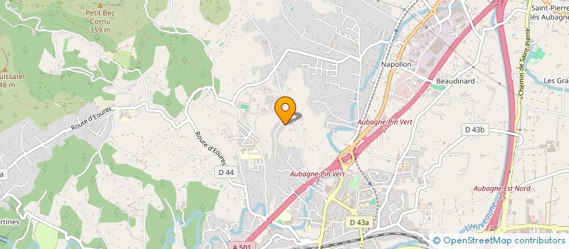 localisation de l'entreprise YELLOW  AUBAGNE