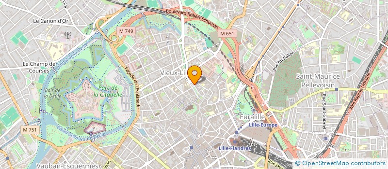 localisation de l'entreprise YELLOW BOX SARL à LILLE