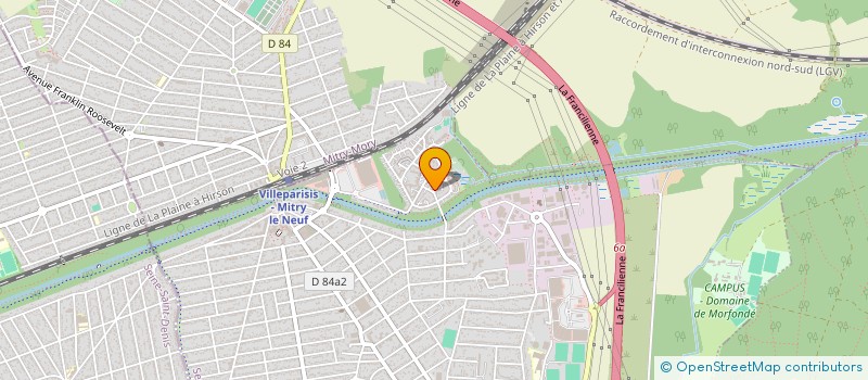 localisation de l'entreprise YELLOW CAB à NOISY-LE-SEC