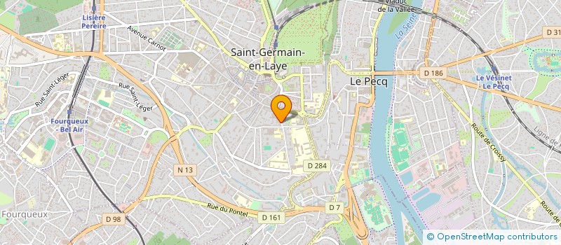 localisation de l'entreprise YELLOW CAFE  SAINT-GERMAIN-EN-LAYE