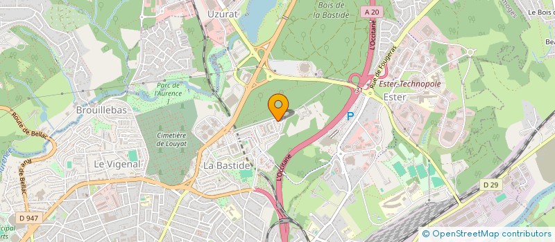 localisation de l'entreprise YELLOW COMEDY CLUB à LIMOGES