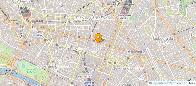 localisation de l'entreprise YELLOW COURSES à PARIS