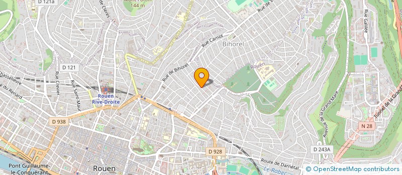 localisation de l'entreprise YELLOW IMMO à ROUEN