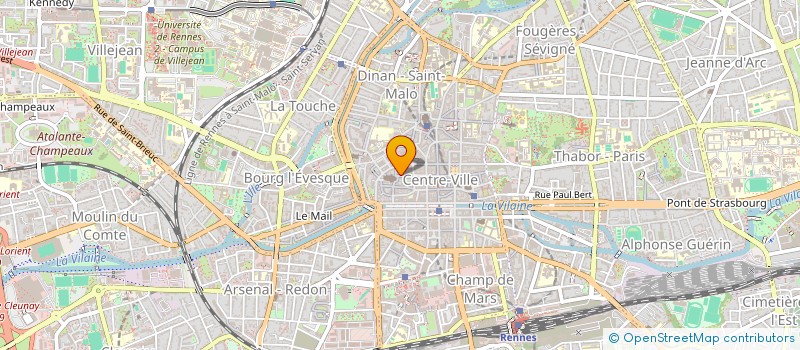 localisation de l'entreprise YELLOW PILLOW  RENNES