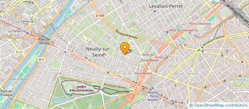 localisation de l'entreprise YELLOW POP à NEUILLY-SUR-SEINE
