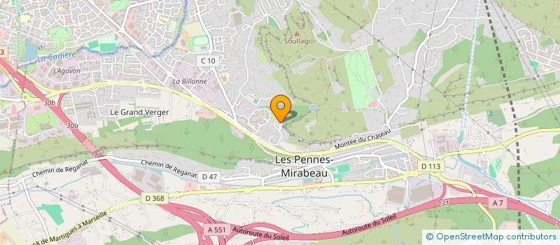 localisation de l'entreprise YELLOW SCOP à LES PENNES-MIRABEAU