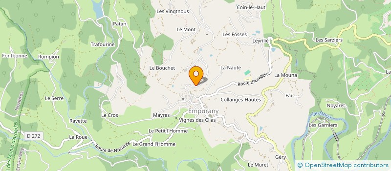 localisation de l'entreprise YELLOW STOCK  SAINT-BARTHELEMY-GROZON