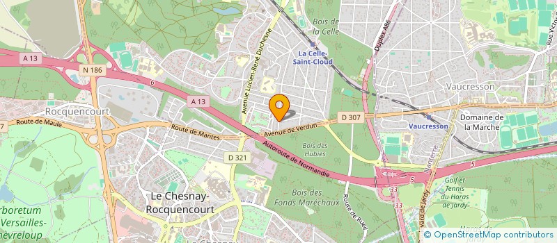 localisation de l'entreprise YELLOW STONE  LA CELLE-SAINT-CLOUD