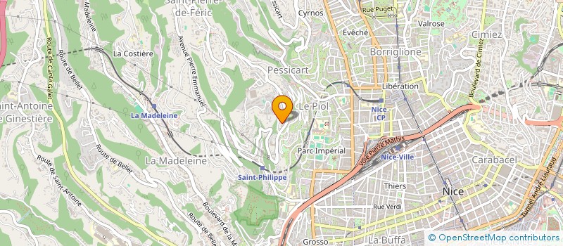 localisation de l'entreprise YELLOW STONE  NICE