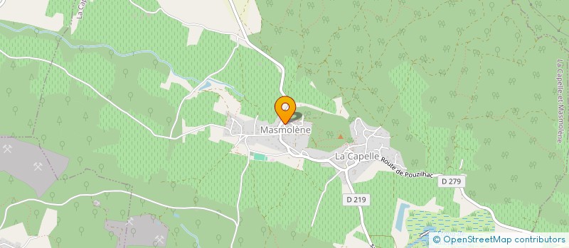 localisation de l'entreprise YELLOW TAXI  LA CAPELLE-ET-MASMOLENE