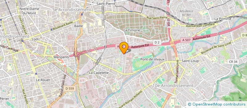 localisation de l'entreprise YELLOW WINGS à MARSEILLE