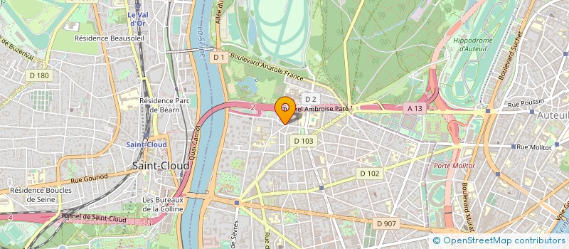 localisation de l'entreprise YELLOWE à BOULOGNE-BILLANCOURT