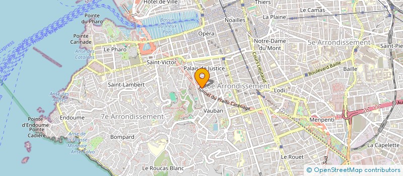 localisation de l'entreprise YELLOWFIN  MARSEILLE