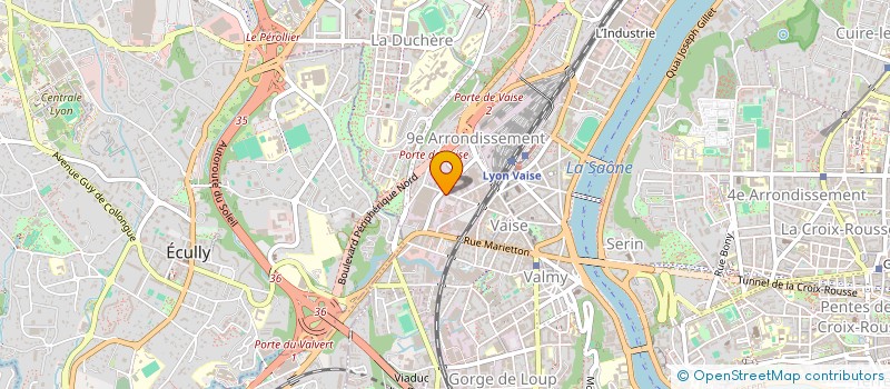 localisation de l'entreprise YELLOWHOME  LYON