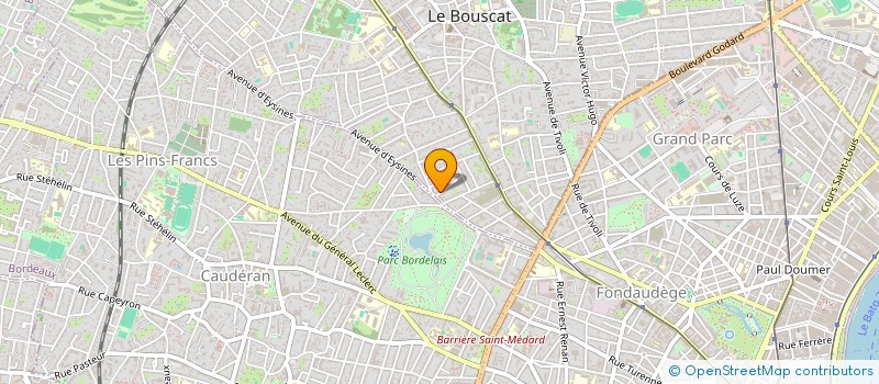 localisation de l'entreprise YELLOWSTONE  LE BOUSCAT