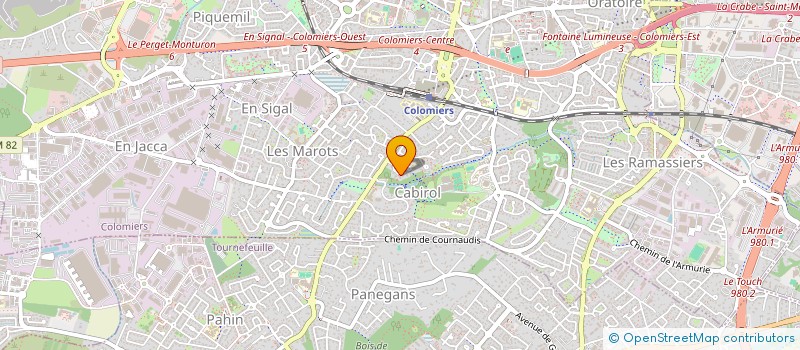 localisation de l'entreprise YELLOWSTONE à COLOMIERS