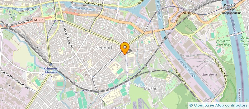 localisation de l'entreprise YELLY'S SUPERMARCHE à STRASBOURG