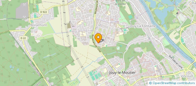 localisation de l'entreprise YELMO SECURITY  JOUY-LE-MOUTIER