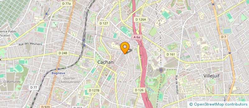 localisation de l'entreprise YELO DENTAL à MONTROUGE