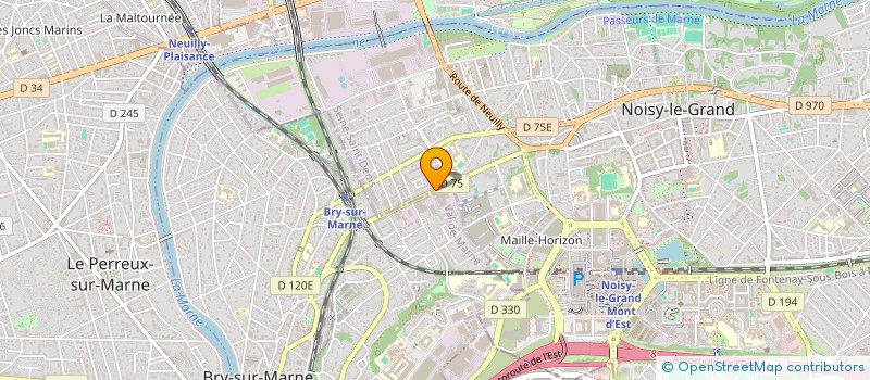 localisation de l'entreprise YELO TRANSPORT  NOISY-LE-GRAND