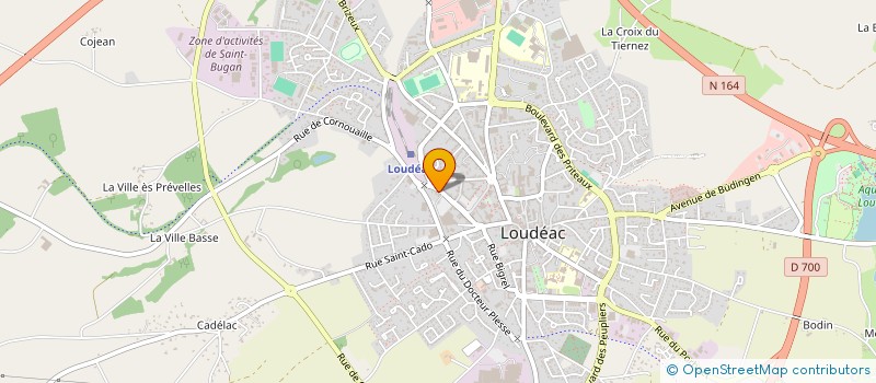 localisation de l'entreprise YELOC  LOUDEAC